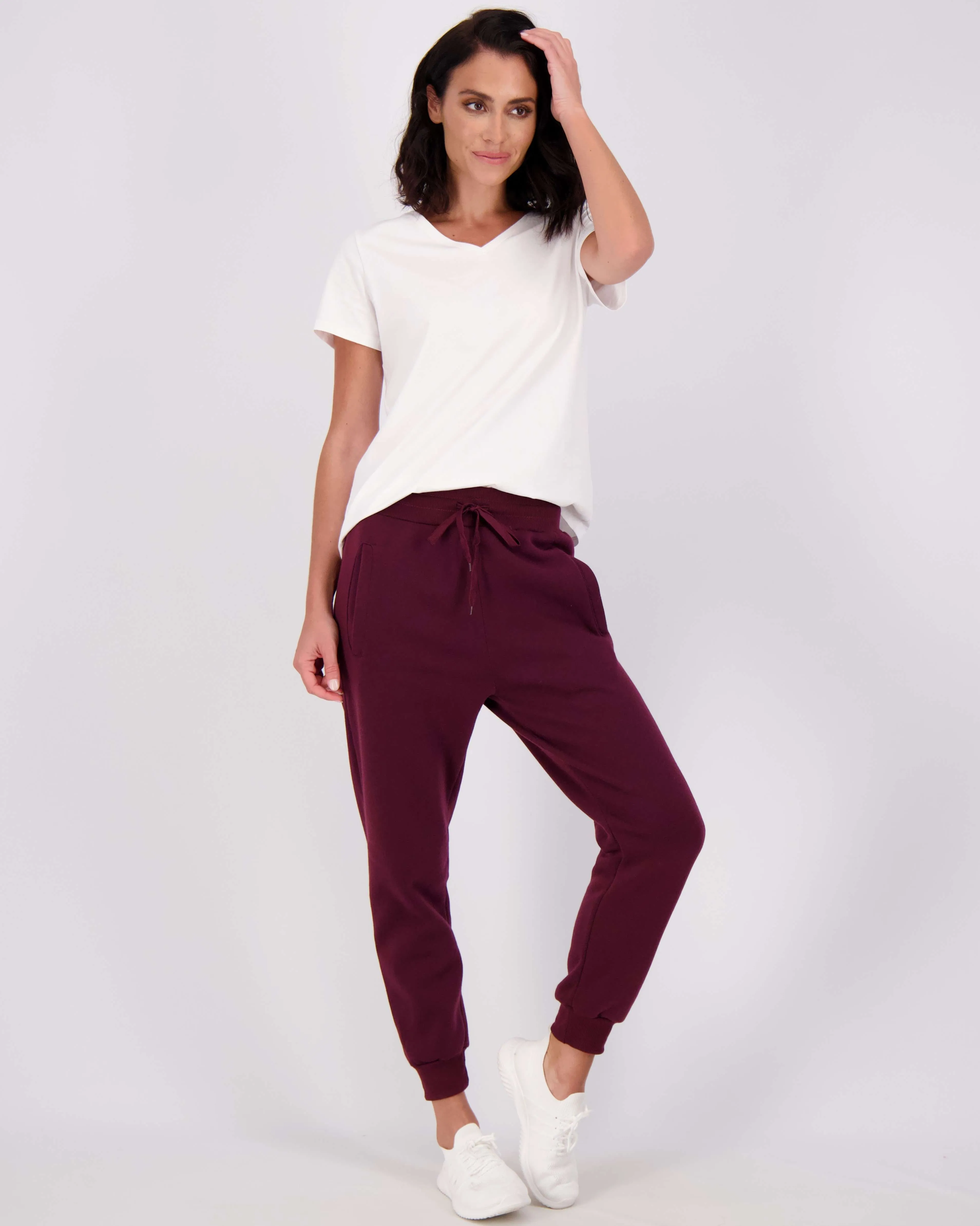 3 Pack: Womens Fleece Jogger Sweatpants