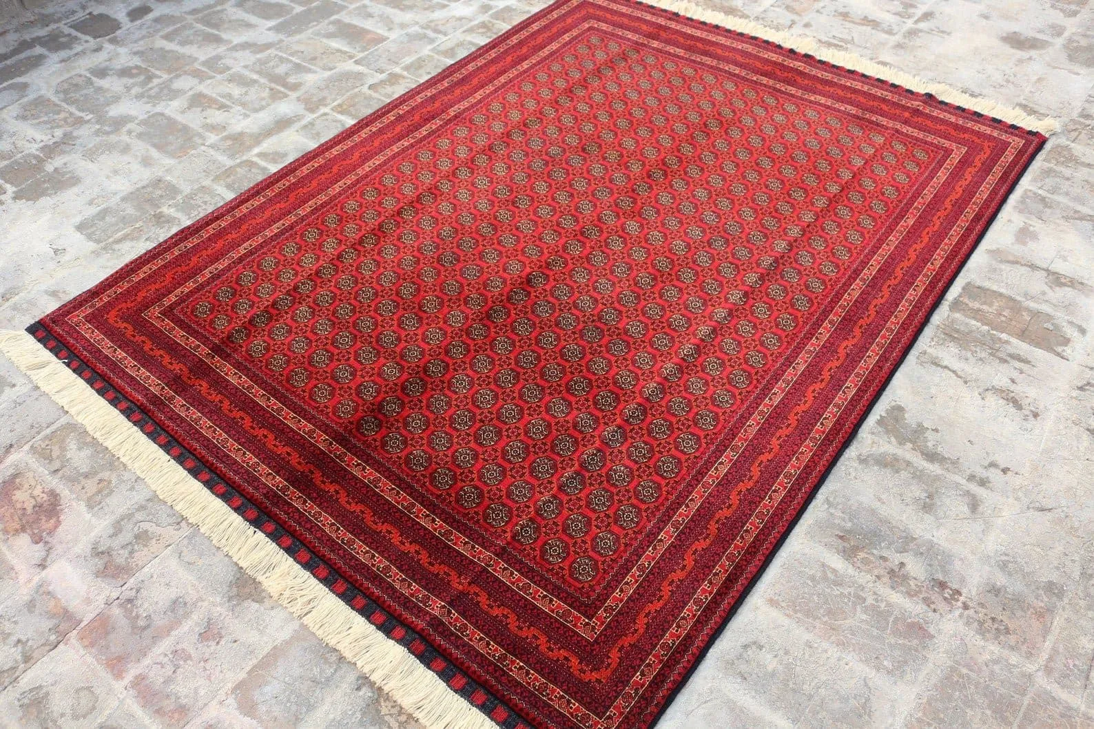 6.6 x 4.11 Ft, Stunning High Quality Khoja Roshna Three Hundred Ninety