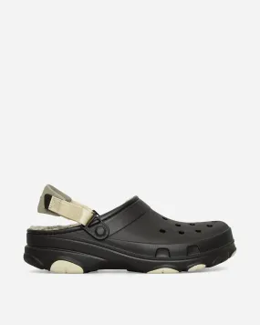 All Terrain Lined Clogs Black