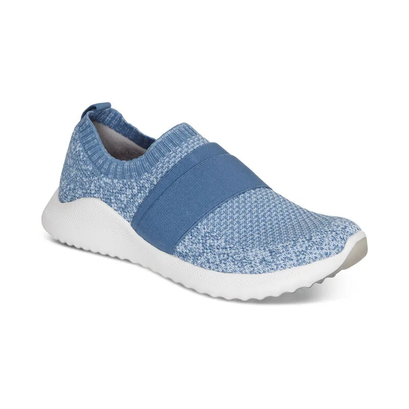 Allie Slip On Sneaker in Storm Blue