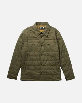 Barrier Olive Shacket