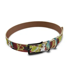 #Be140 LDCC leather belt