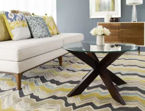 Beclyn Modern Khaki Area Rug