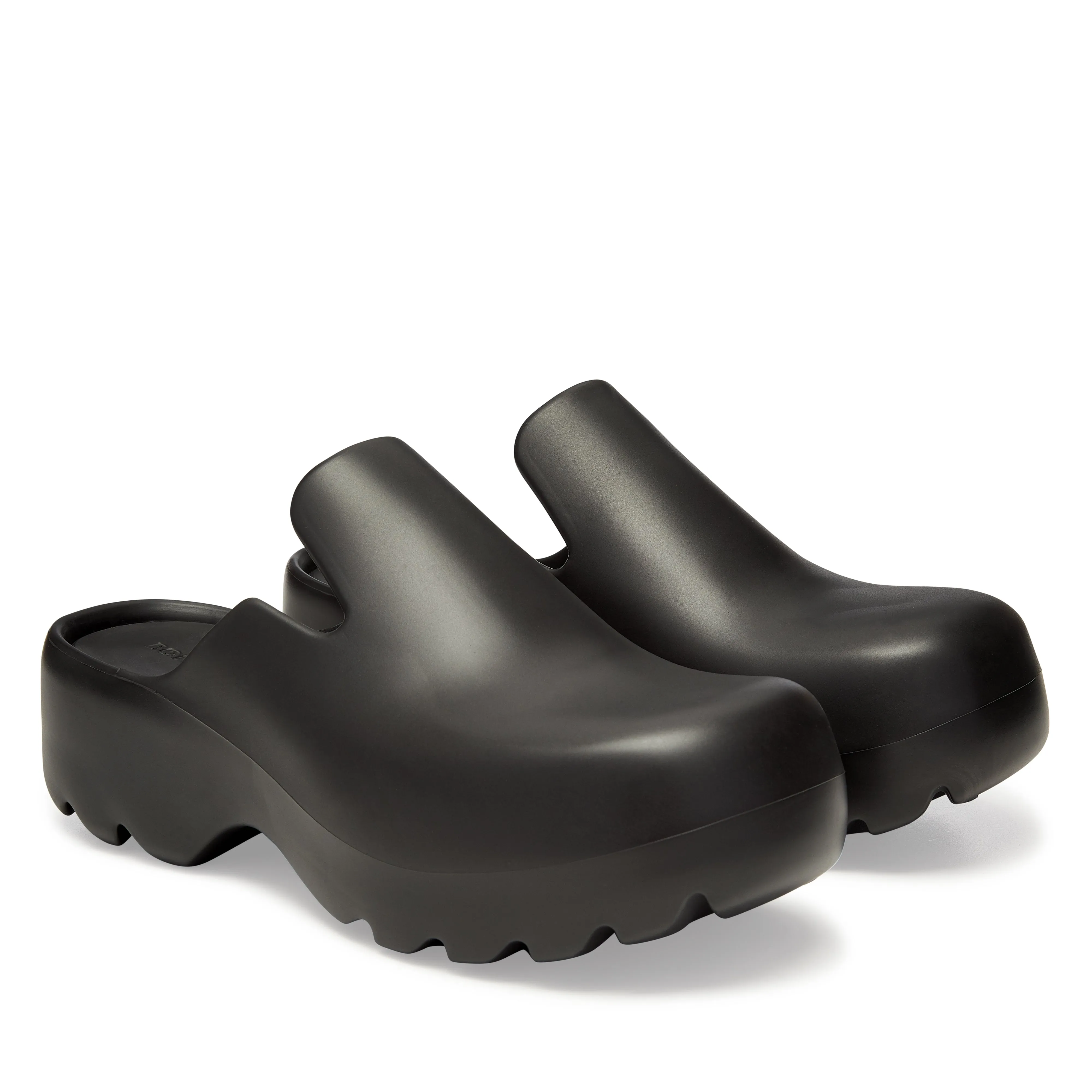 Bottega Veneta - Men’s Flash Rubber Slipper - (Black)