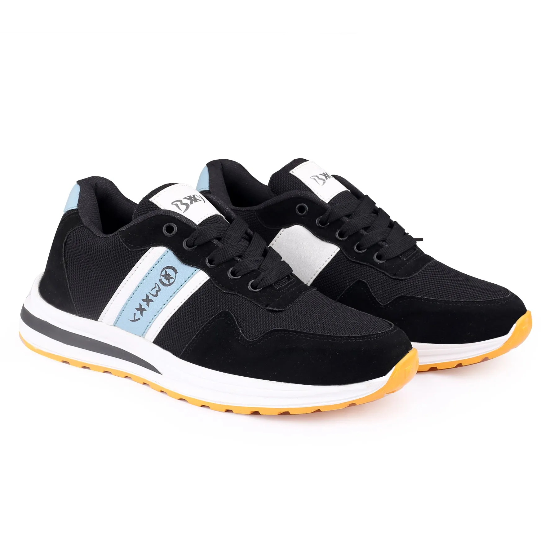 Bxxy's Vegan Leather Sports Casual Running Shoes for Men