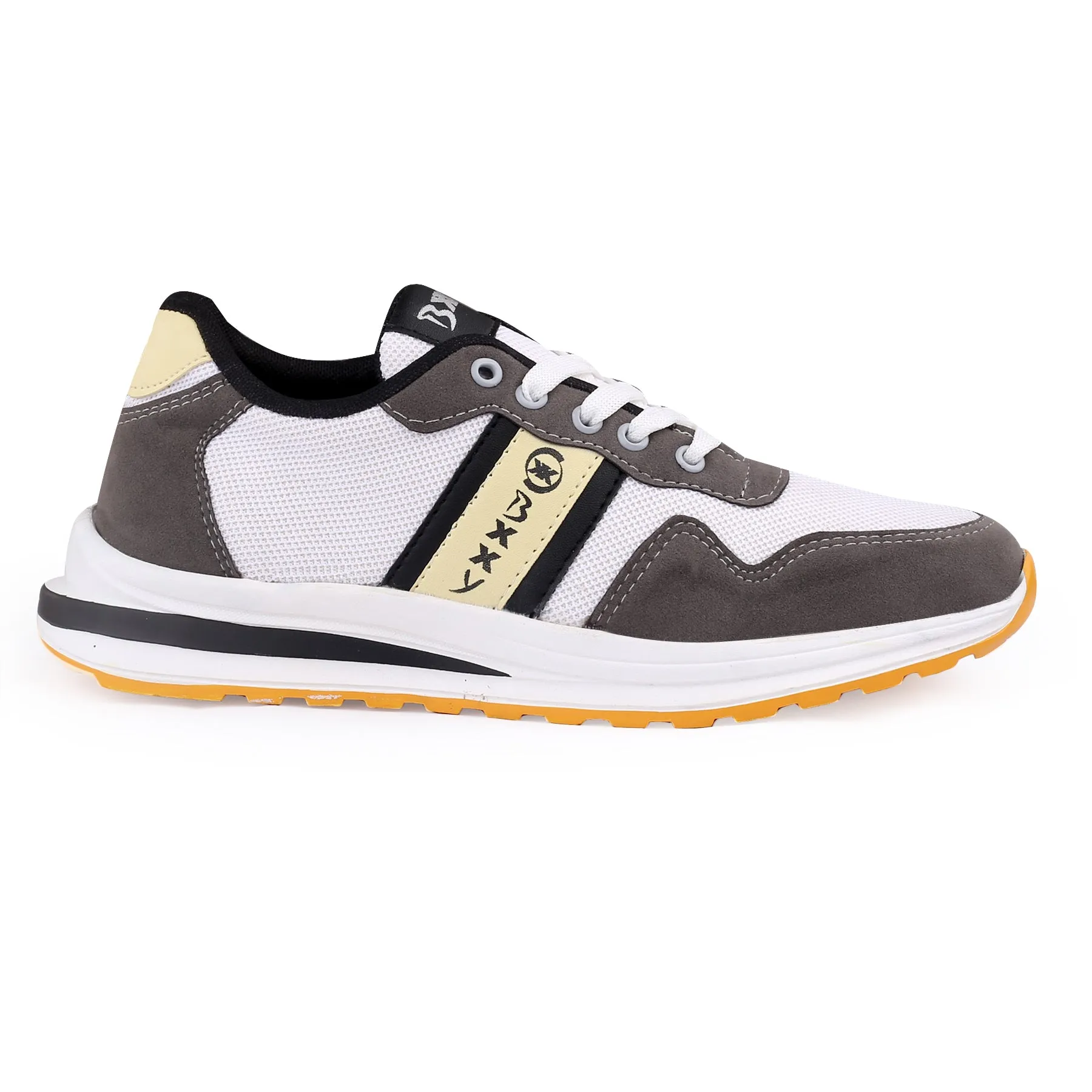 Bxxy's Vegan Leather Sports Casual Running Shoes for Men