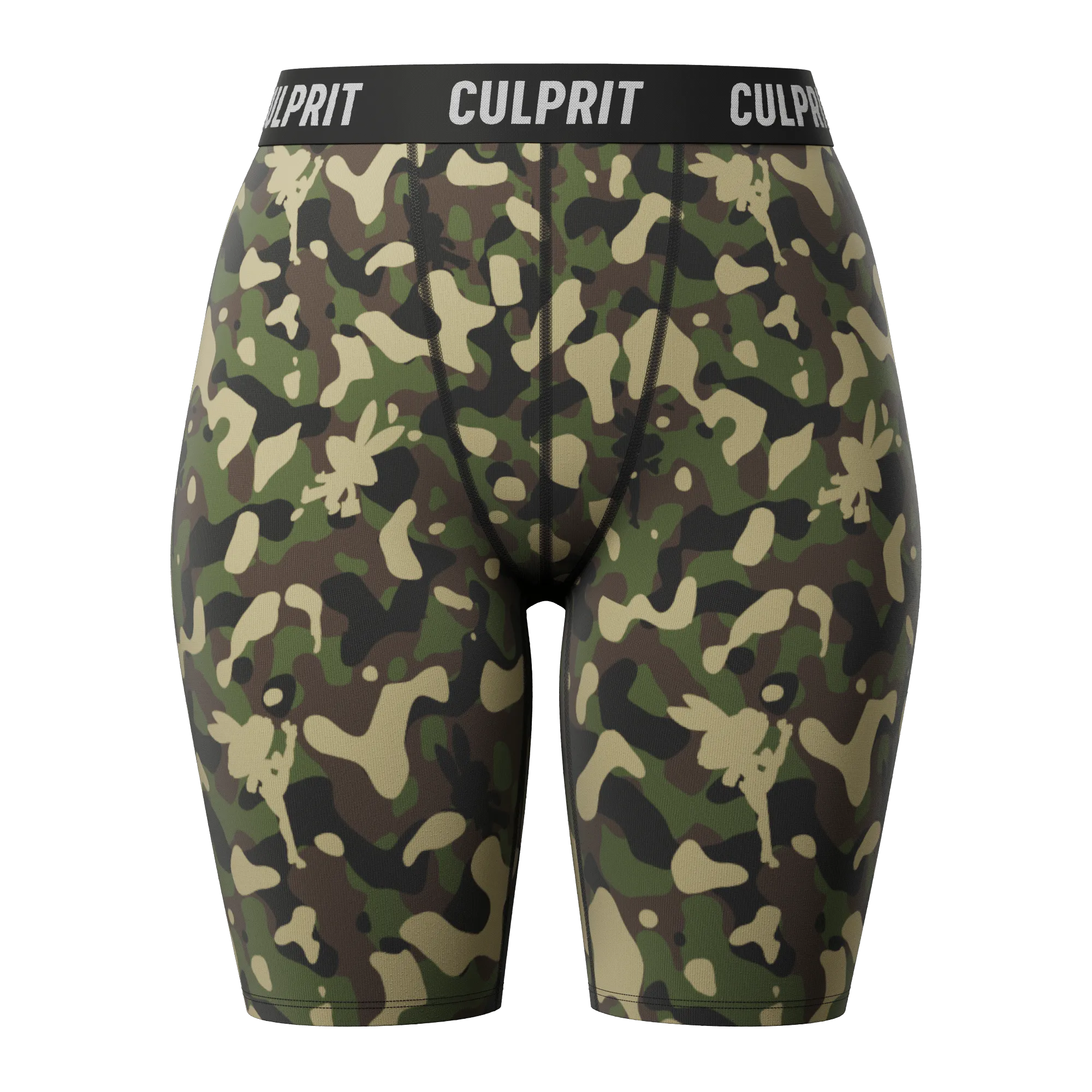 Camo Bunnies 🌳🐰 Long-Cut LadyBoxers