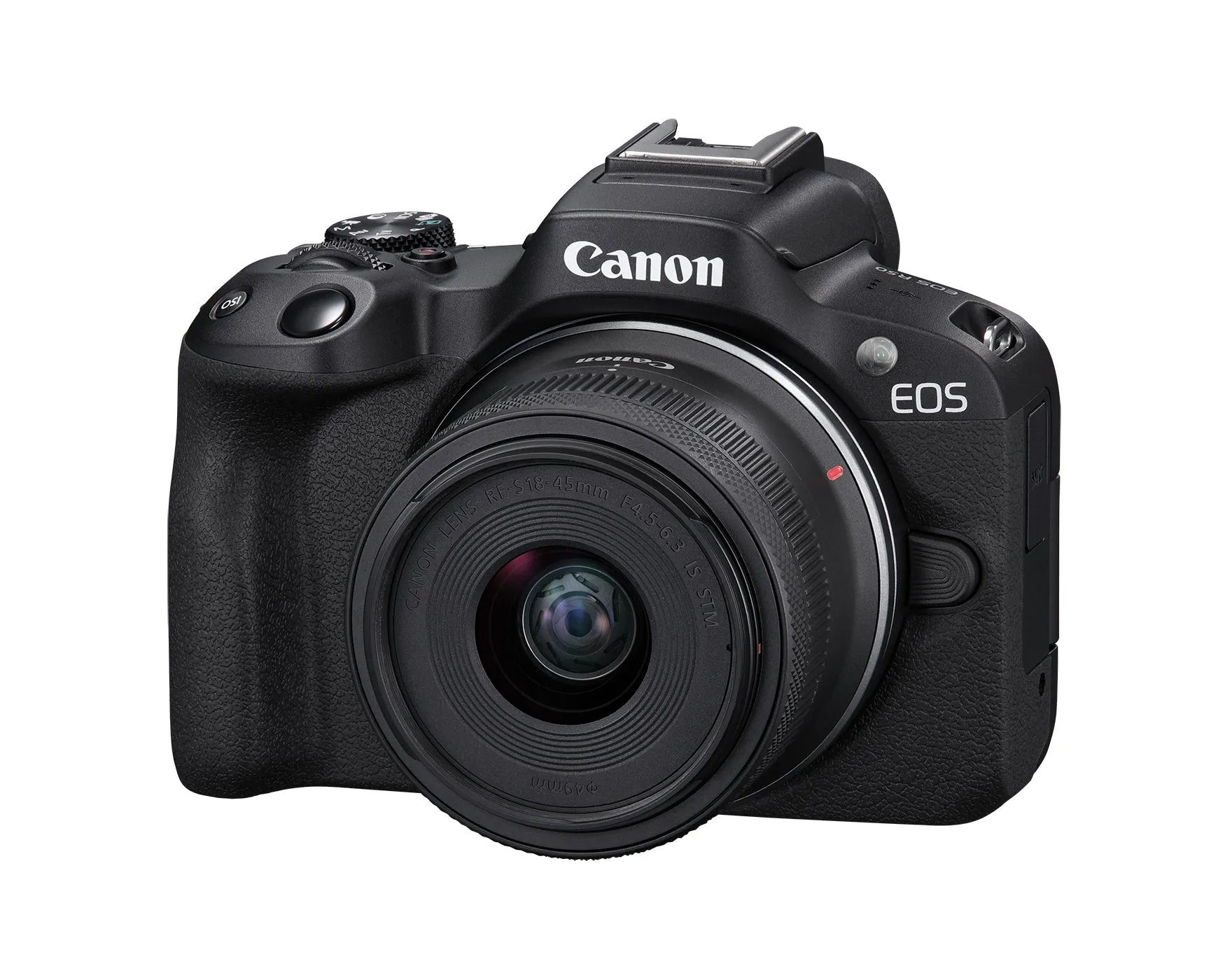 Canon EOS R50 Mirrorless Camera with RF-S 18-45mm f/4.5-6.3 IS STM Lens