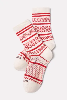 Checkered Fairisle Half Calf