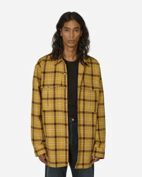 Checkered Shirt Yellow