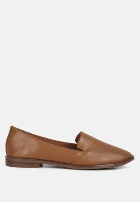 Comfortable Fit Moccasin Loafers By Ruw