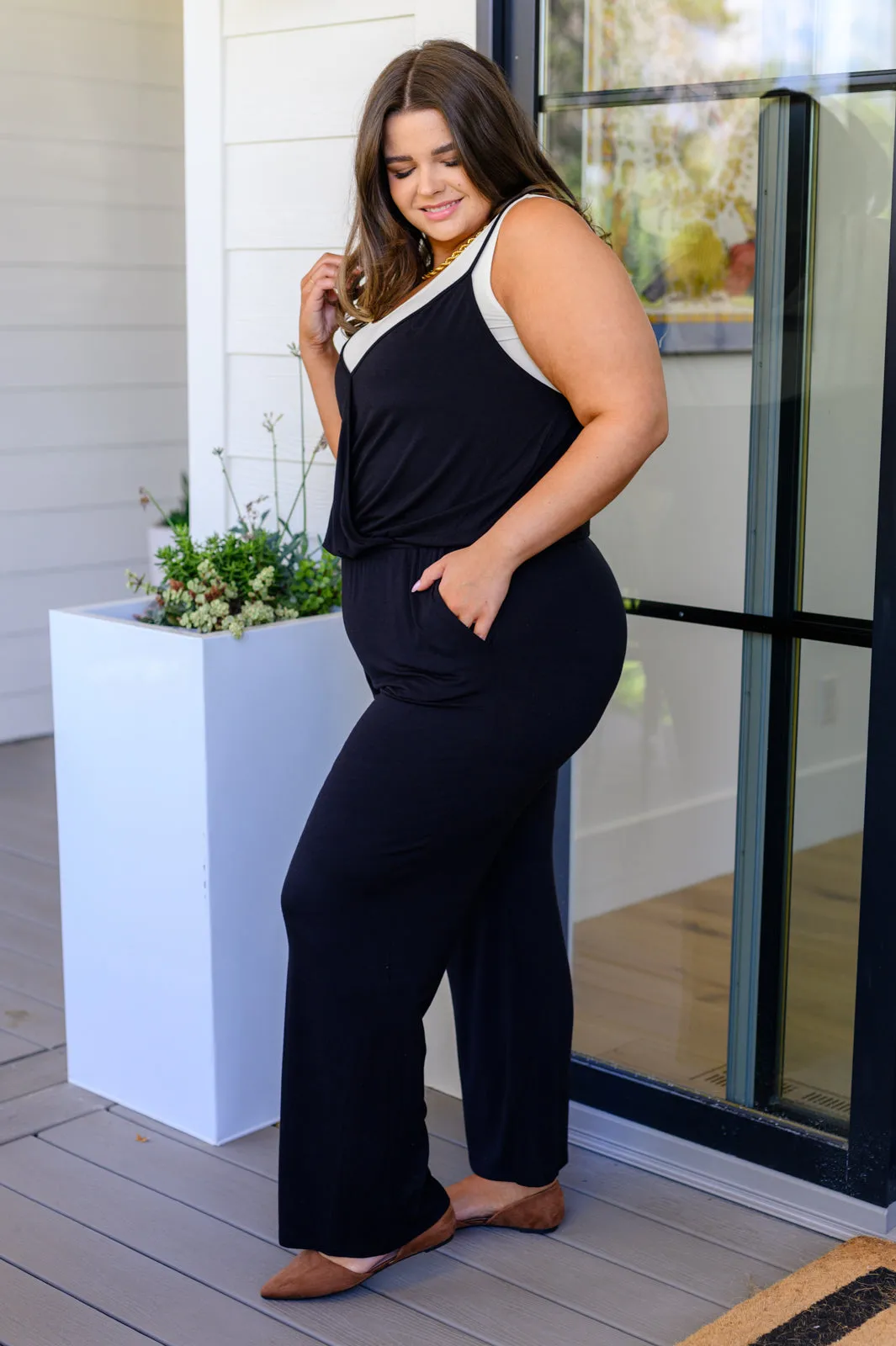 Completely Justified Jumpsuit in Black