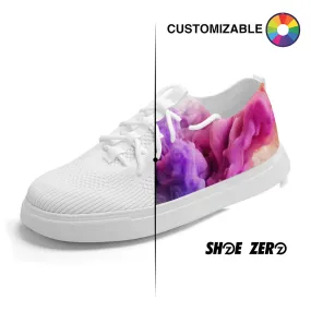 Customizable Low Top Mesh Sneakers