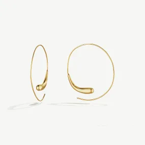 Dash Hoop Earrings