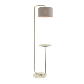 Dorset Champagne Floor Lamp Table Top