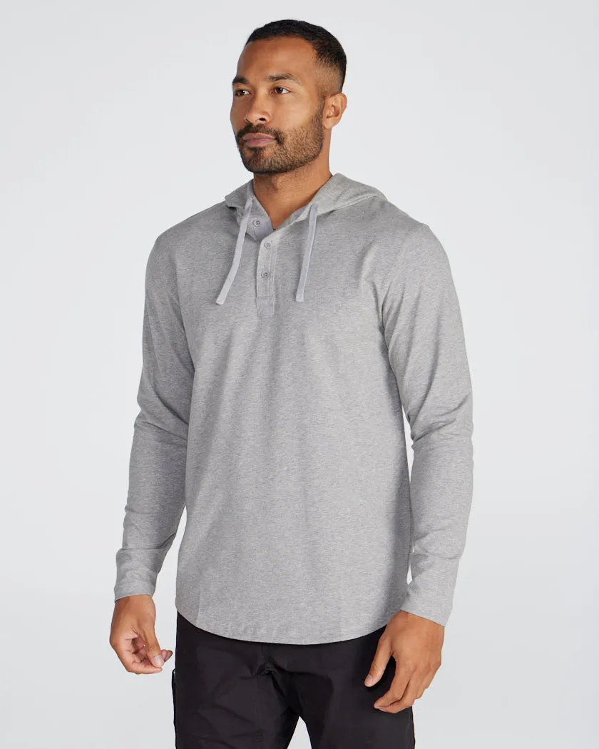 Drop-Cut: LUX Hooded Henley