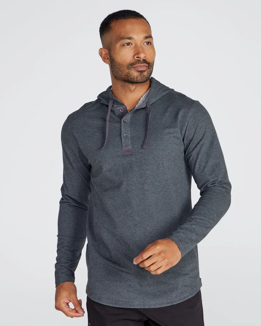 Drop-Cut: LUX Hooded Henley