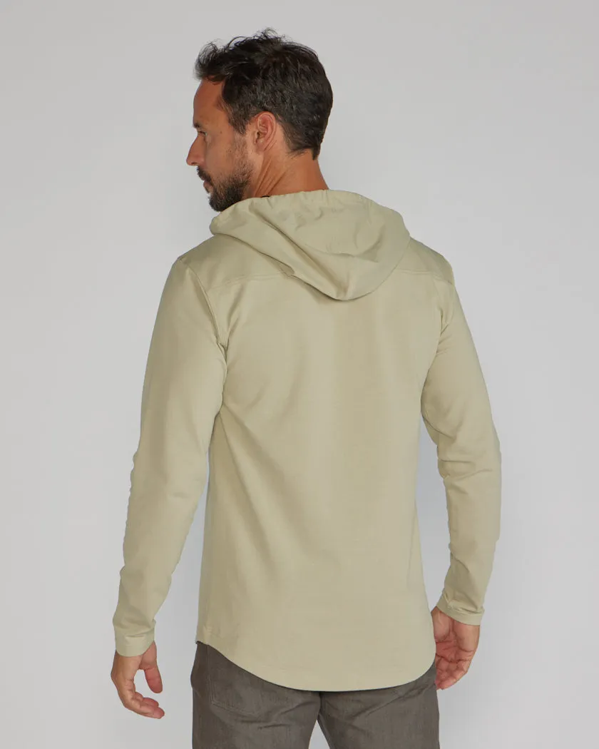 Drop-Cut: LUX Hooded Henley