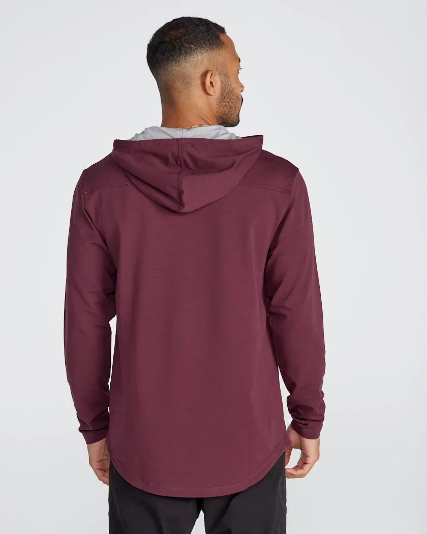 Drop-Cut: LUX Hooded Henley