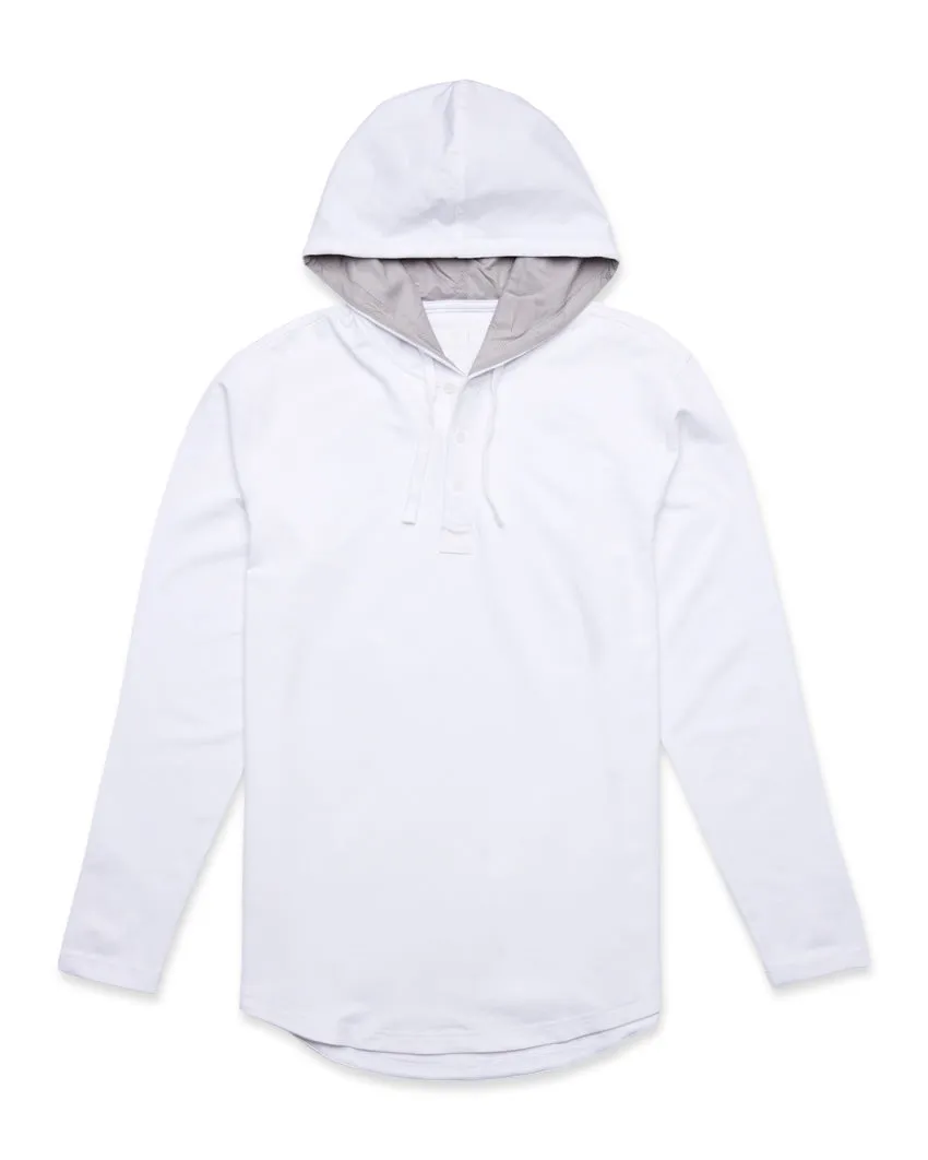 Drop-Cut: LUX Hooded Henley