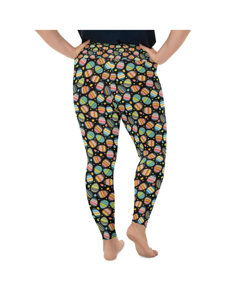 Easter Egg Plus Size Leggings