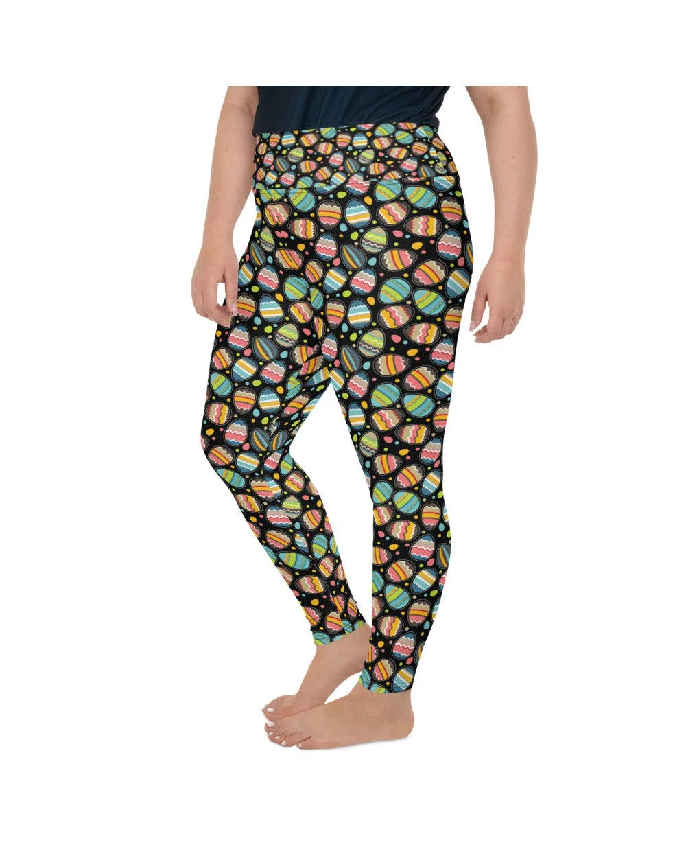 Easter Egg Plus Size Leggings