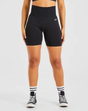 Empower Seamless Cycling Shorts - Black