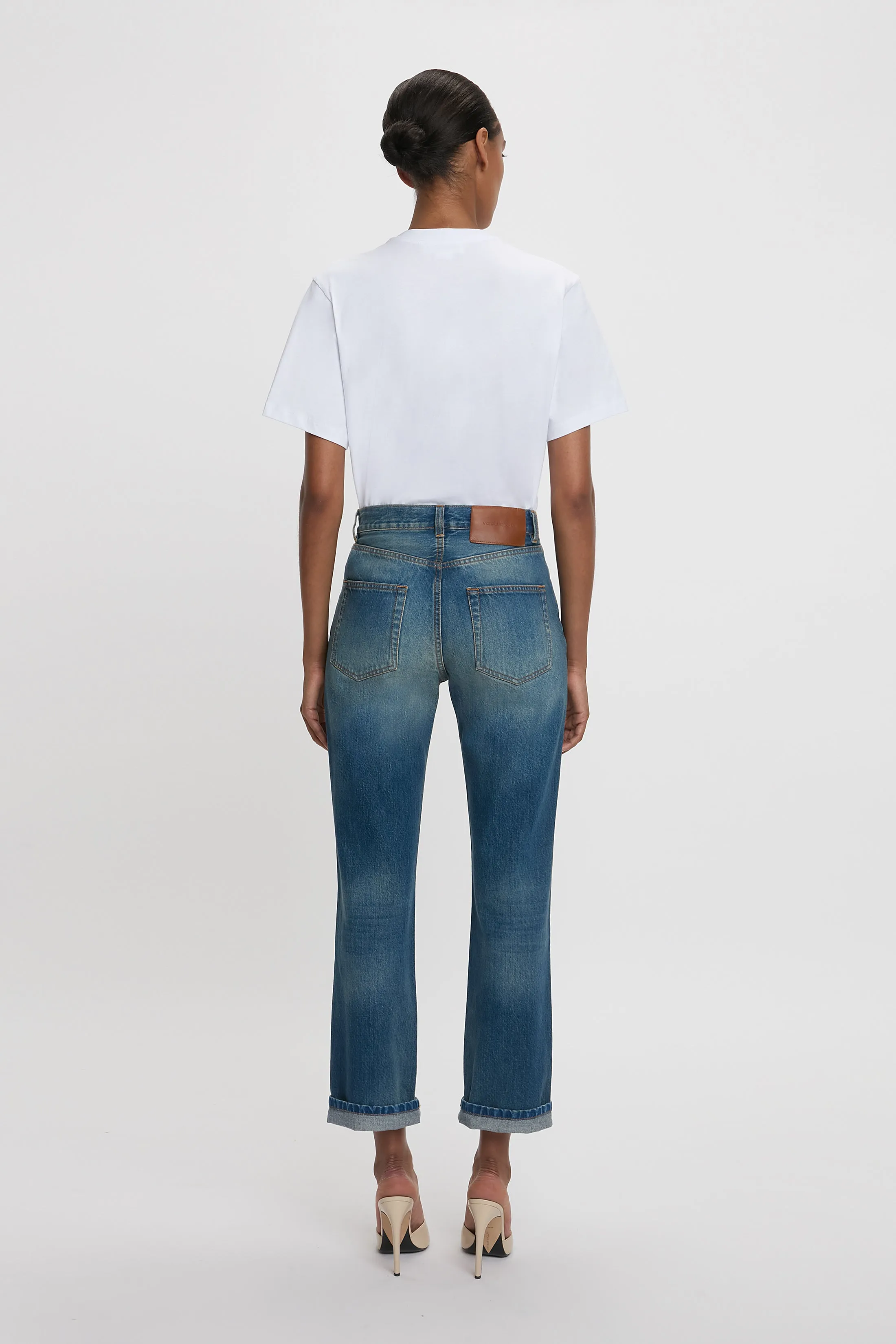 Exclusive Victoria Relaxed Jean In Mid Blue