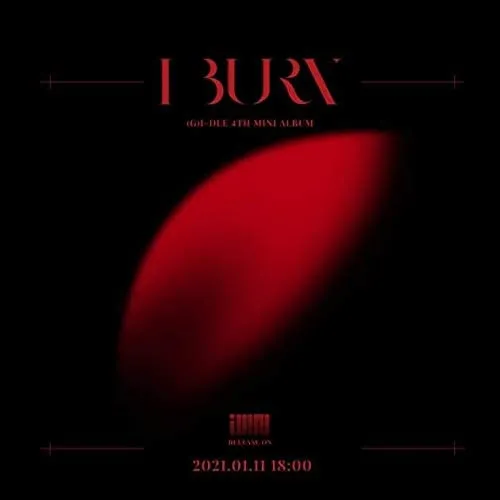 (G)I-DLE - [I Burn] 4th Mini Album 3 Version SET