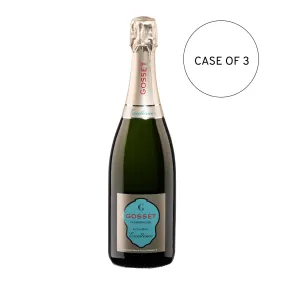 Gosset Brut Excellence NV - (Case of 3 x 750ml)