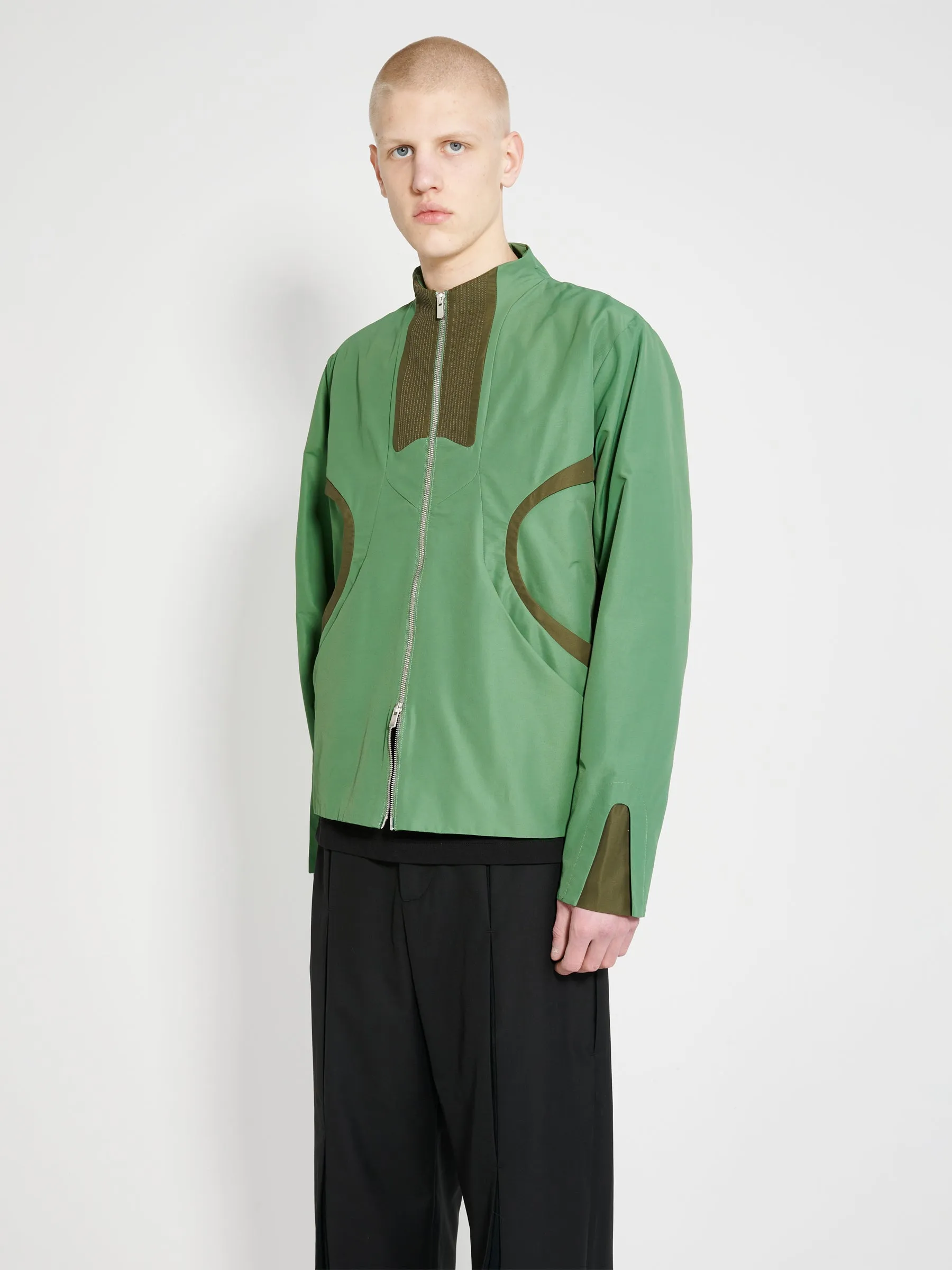 _J.L-A.L_ Pavse Jacket Dark Green / Dark Green