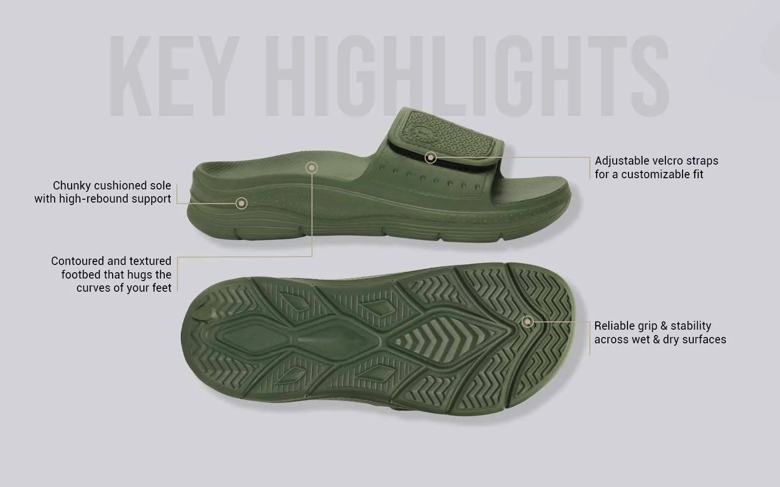 Jumbo Slides : Olive