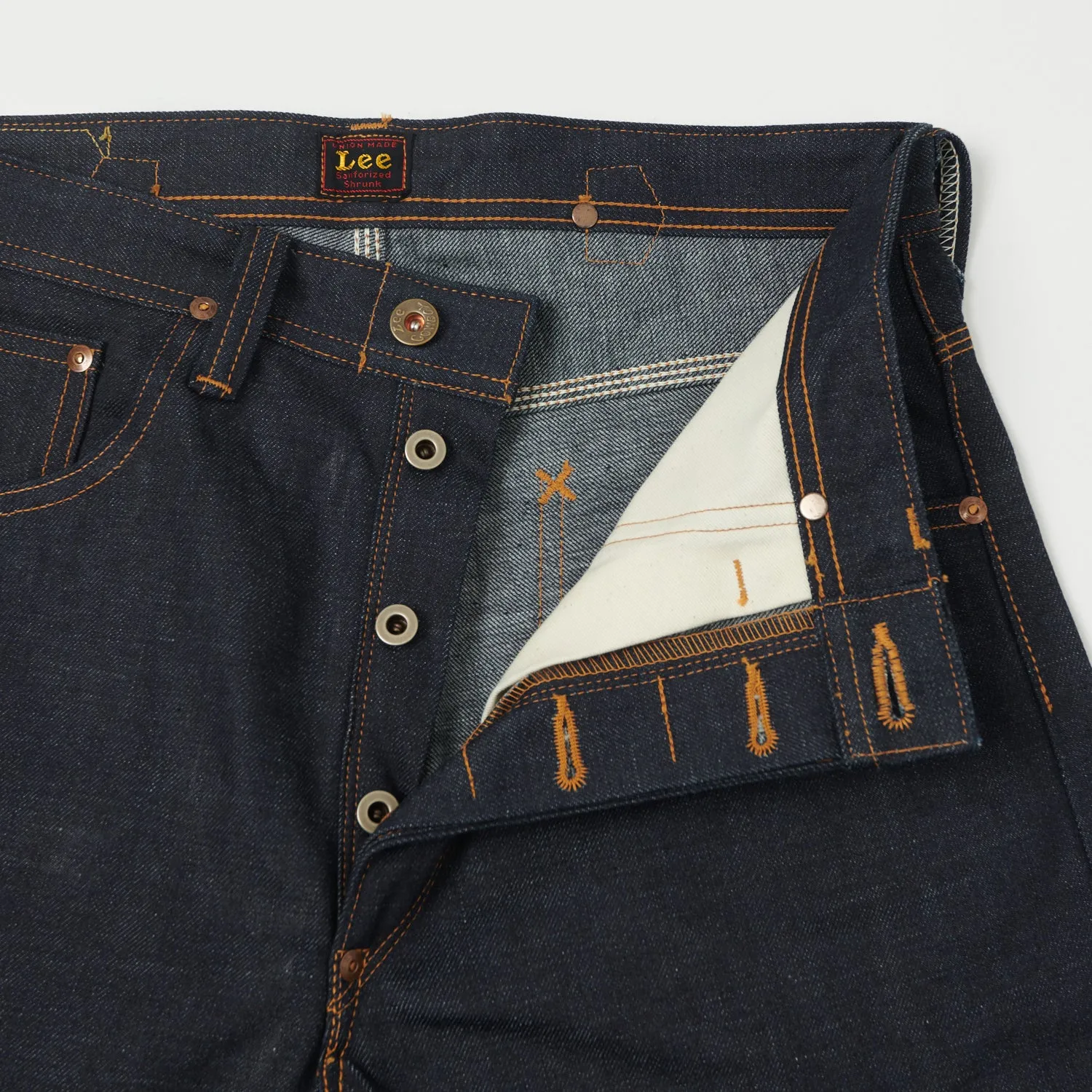 Lee Archives 1937 Cowboy 101b Wide Straight Jean - Raw