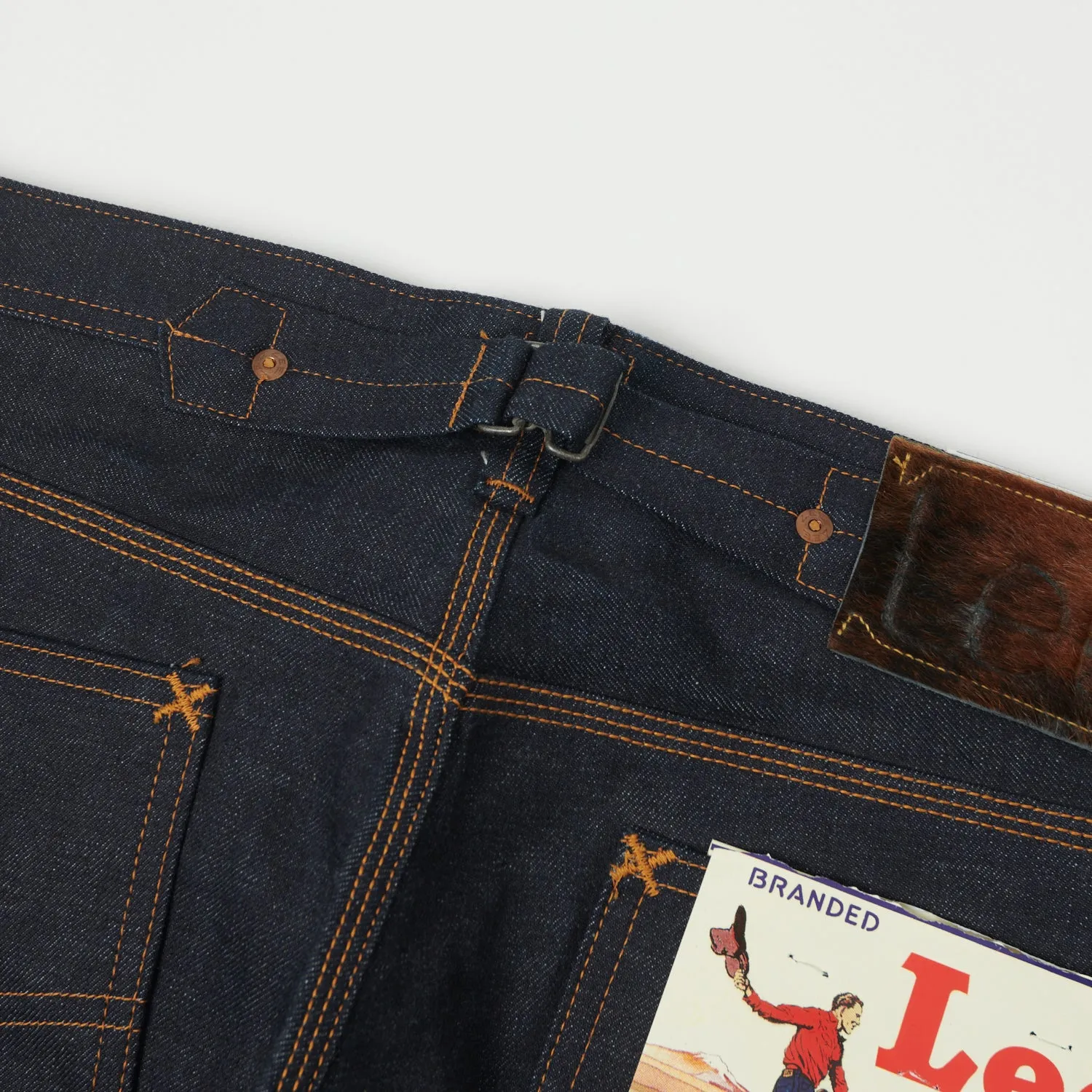 Lee Archives 1937 Cowboy 101b Wide Straight Jean - Raw