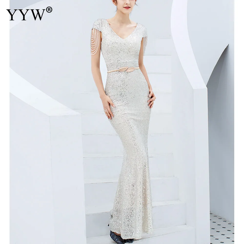 Luxury Sequined Dress