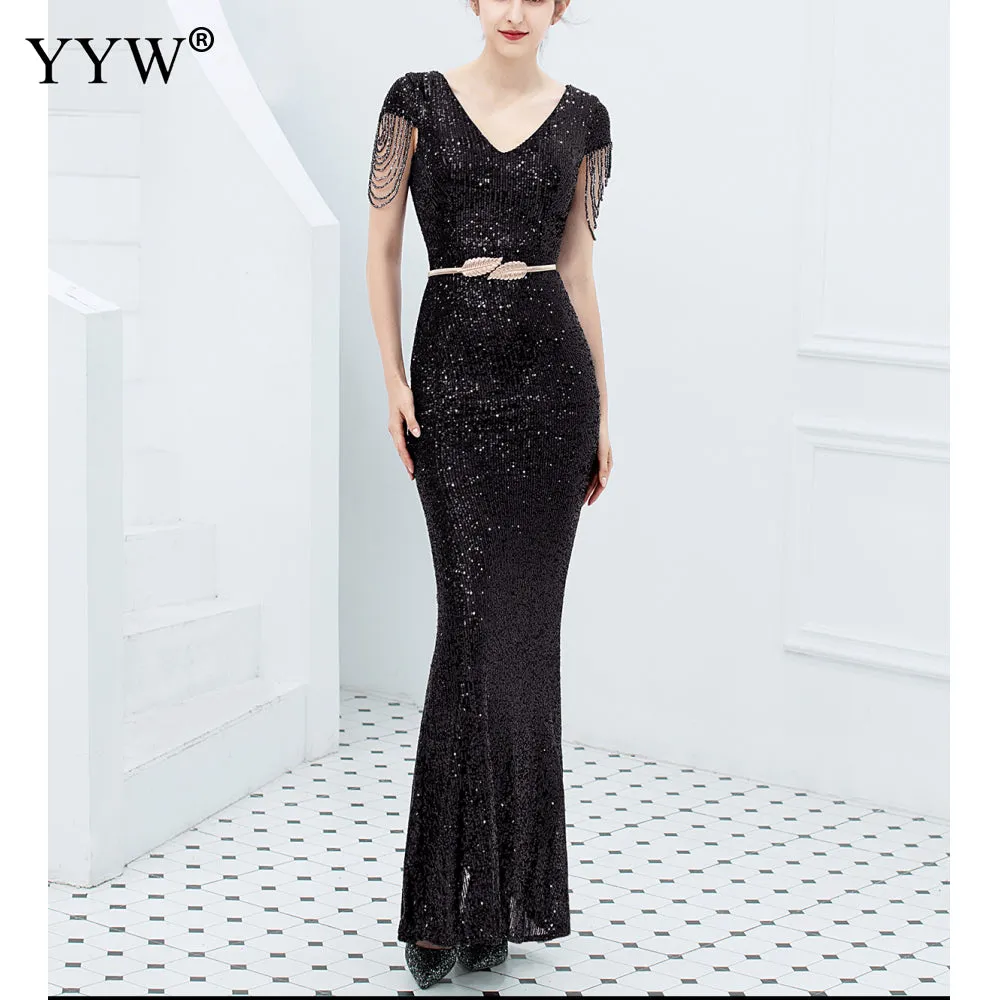 Luxury Sequined Dress