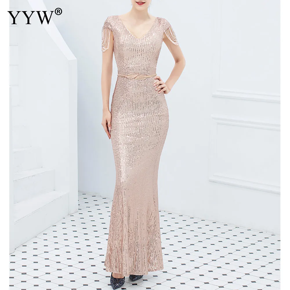 Luxury Sequined Dress