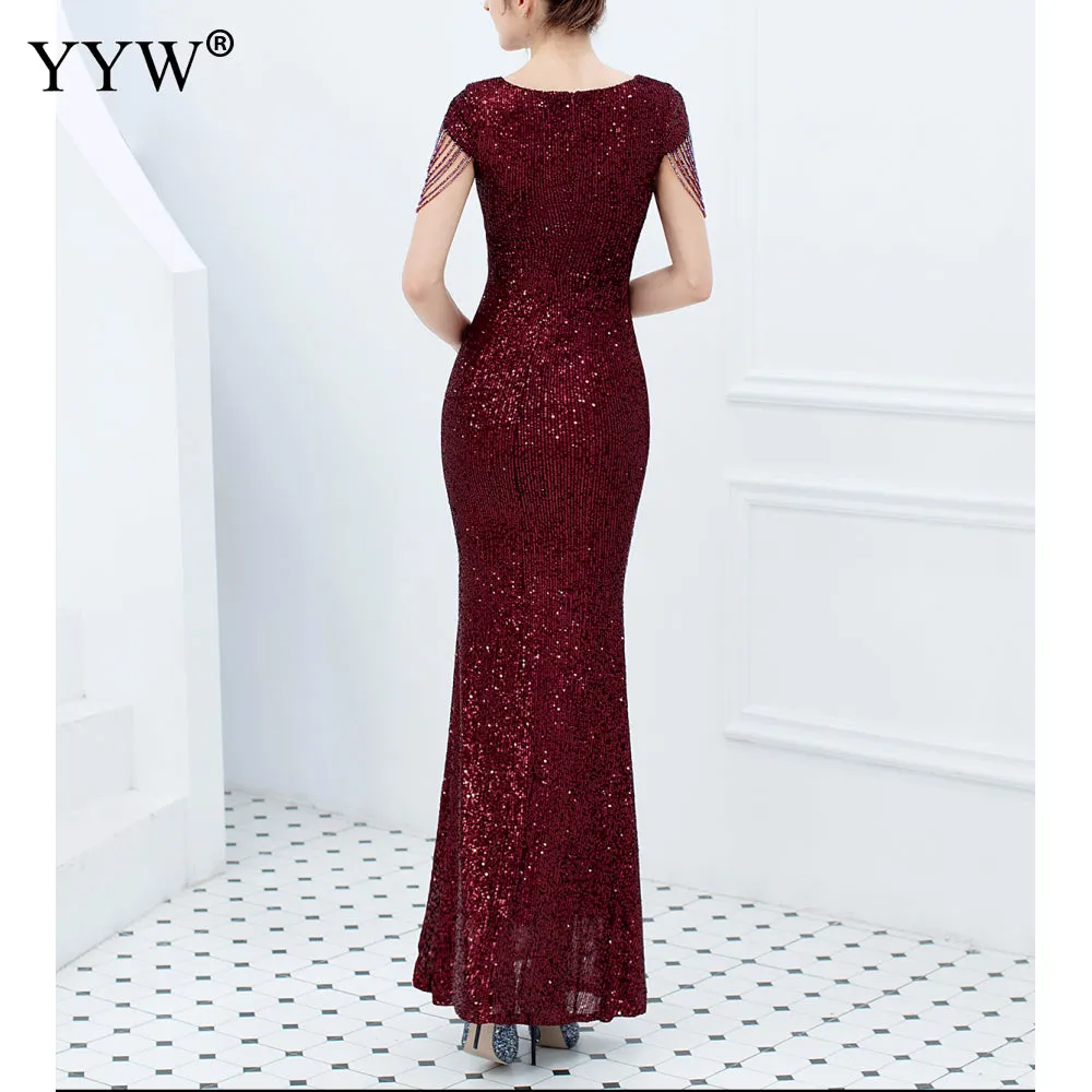 Luxury Sequined Dress