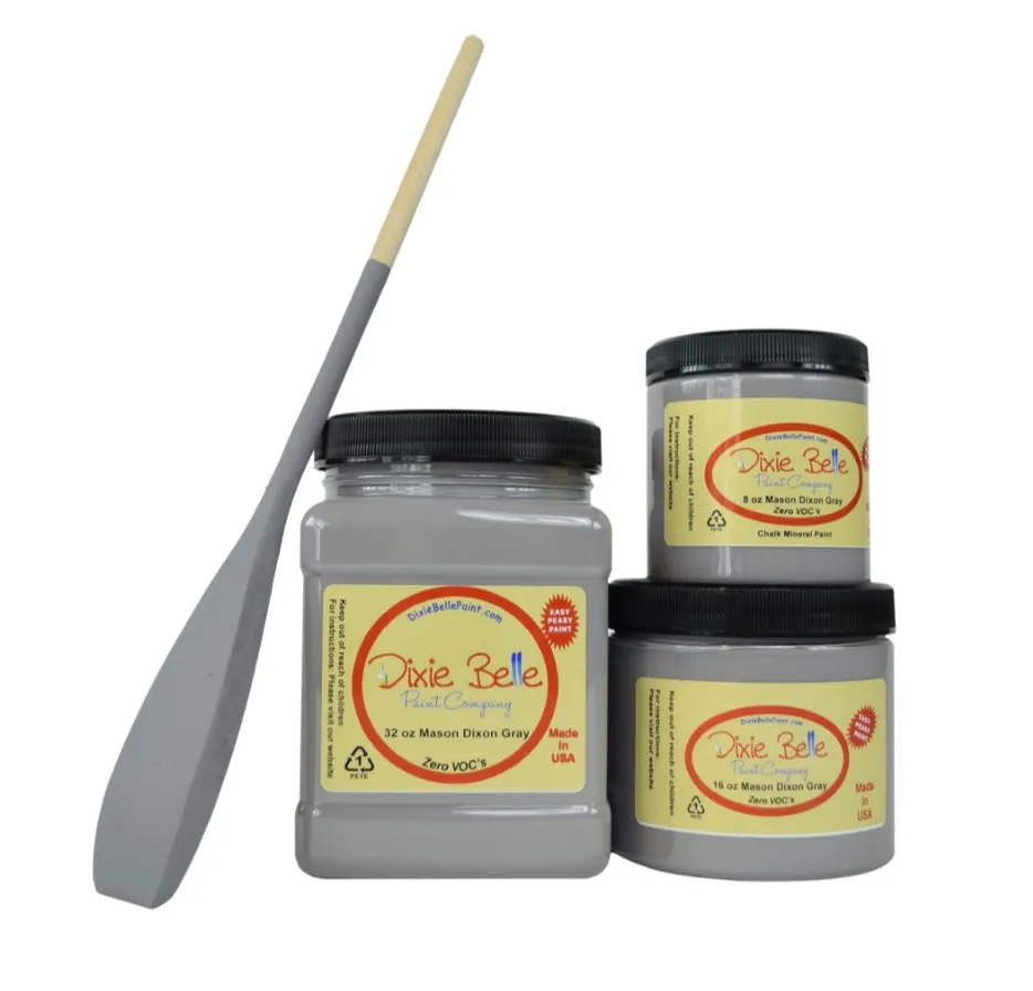 Mason Dixon Gray Chalk Mineral Paint - Dixie Belle Paint Company