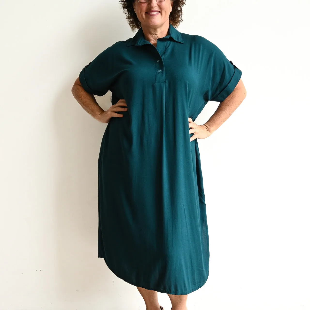 Noosa Kaftan Midi Dress - Colours