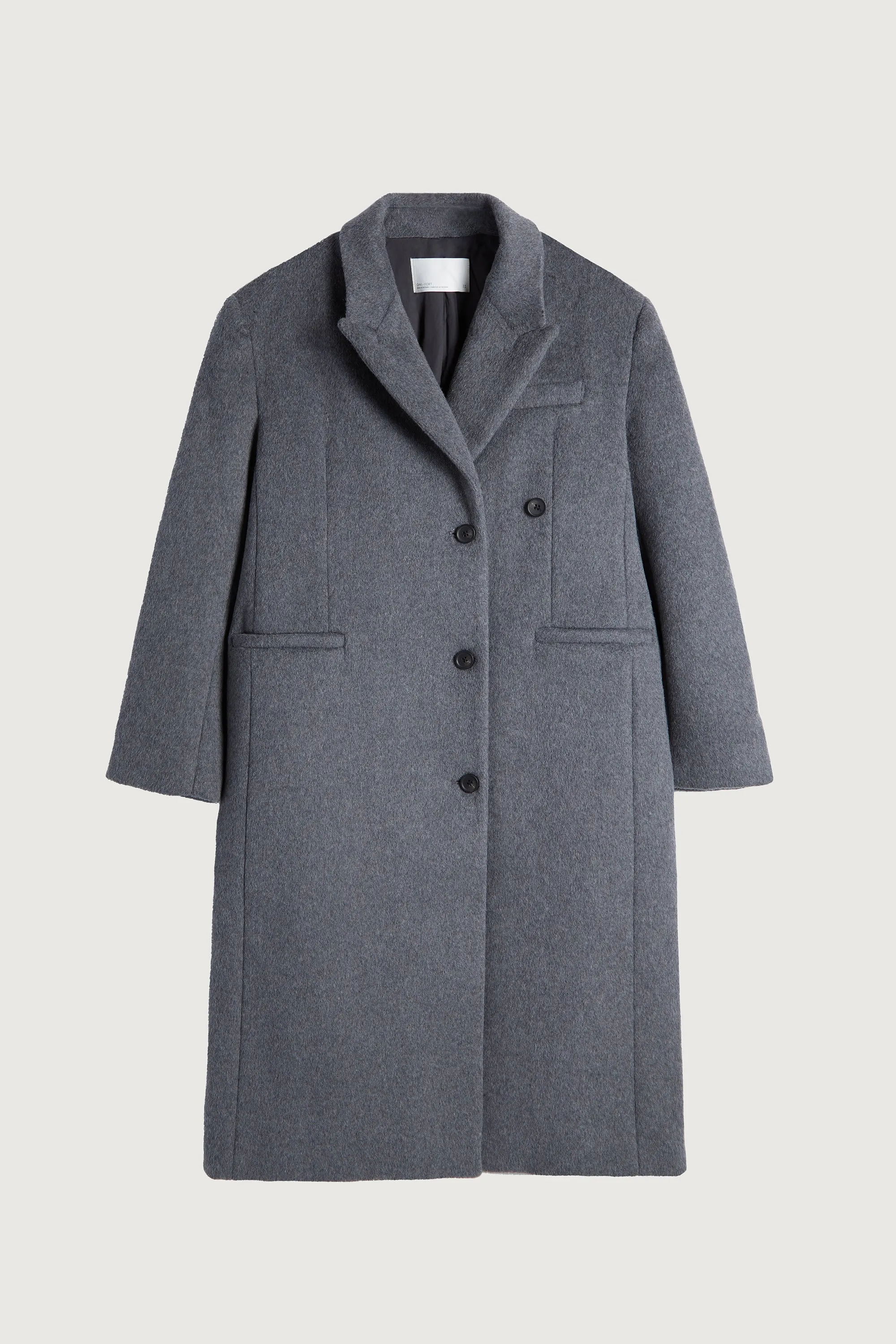 OVERSIZED WOOL BLEND COAT