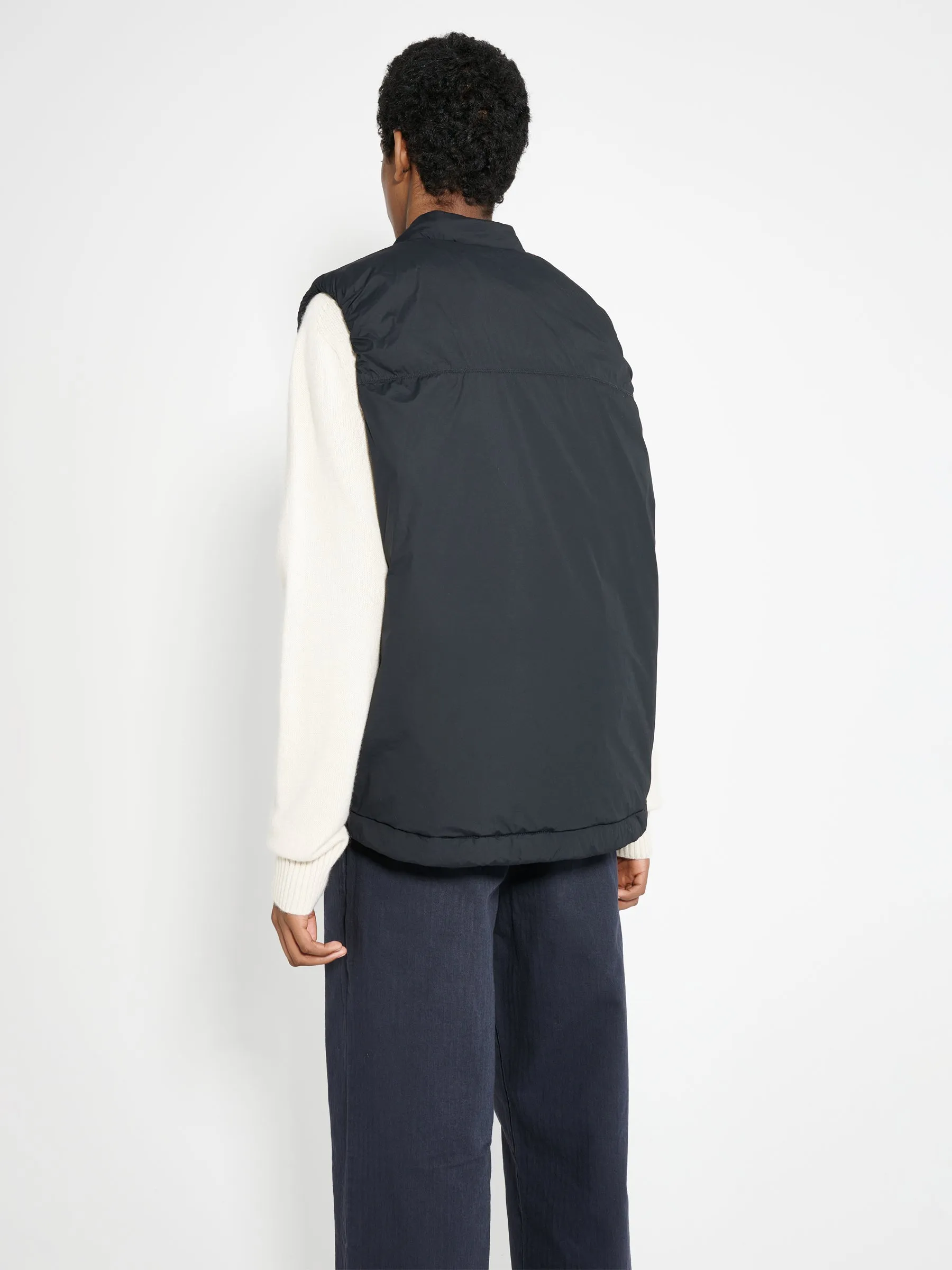 Stone Island Marina Skin Touch Nylon TC Vest Black