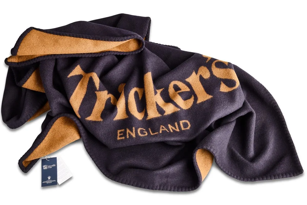 TRICKER'S X JOHNSTONS OF ELGIN BLANKET