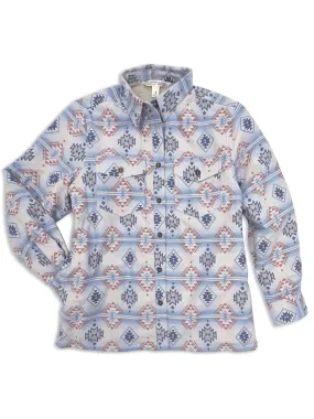 Women's Ely Cattleman Geo Print Shacket With Pockets