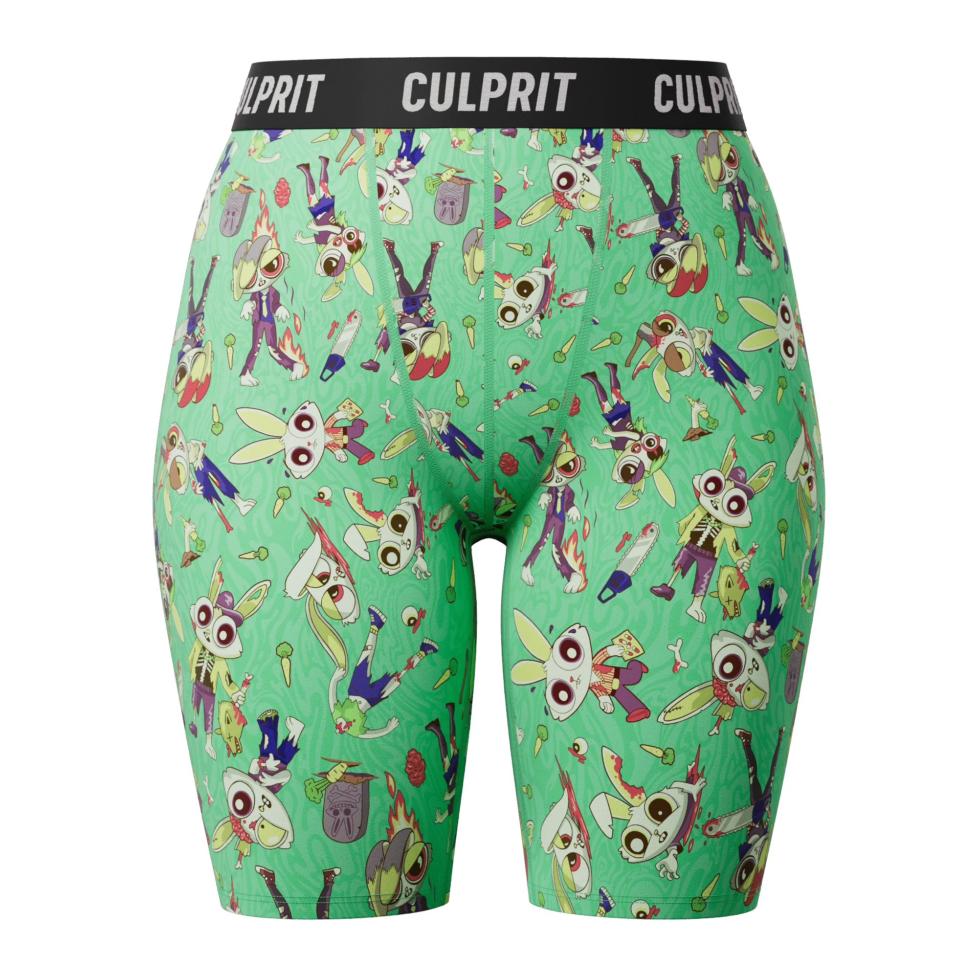 Zombie Bunnies 🧟‍♂️🐰 Long-Cut LadyBoxers