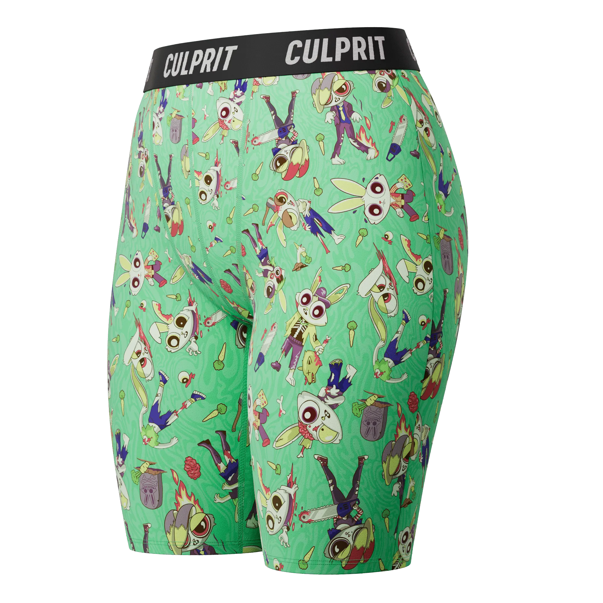 Zombie Bunnies 🧟‍♂️🐰 Long-Cut LadyBoxers